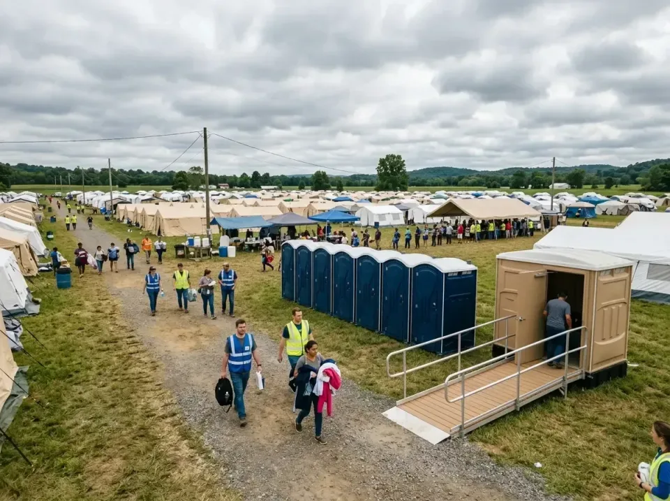 disaster-relief-camp-restrooms-010 — frequently asked questions, Dumpster & Portable Bathrooms Rental in Hibbing, MN